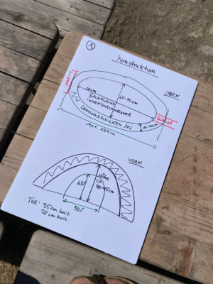 Planungsskizze